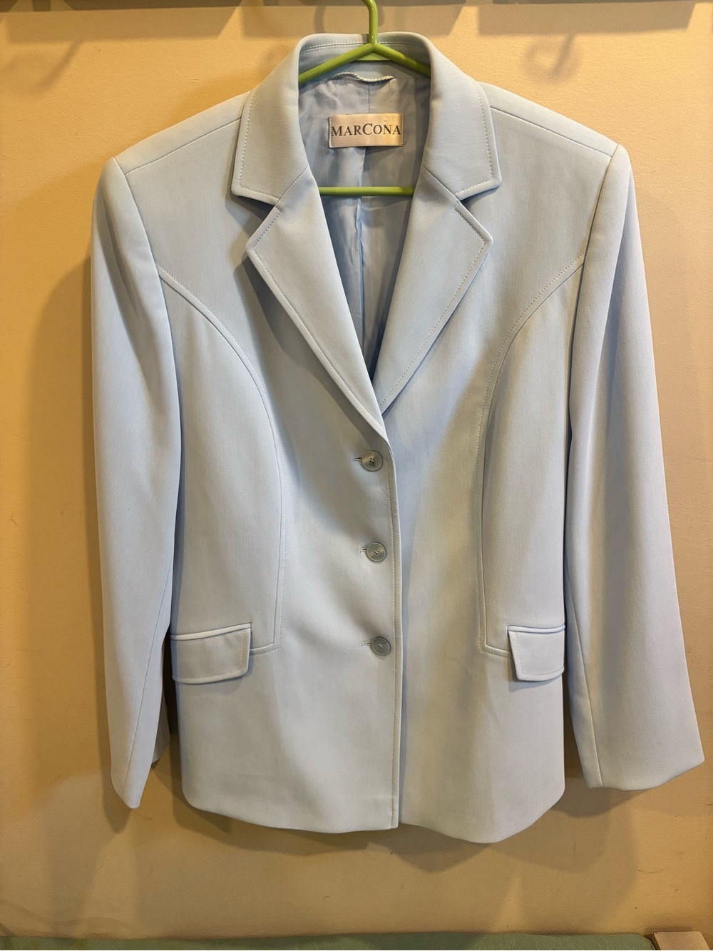 Light Blue Women's Blazer Jacket